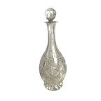 Antique American Brilliant Period Cut Glass Decanter with Stopper