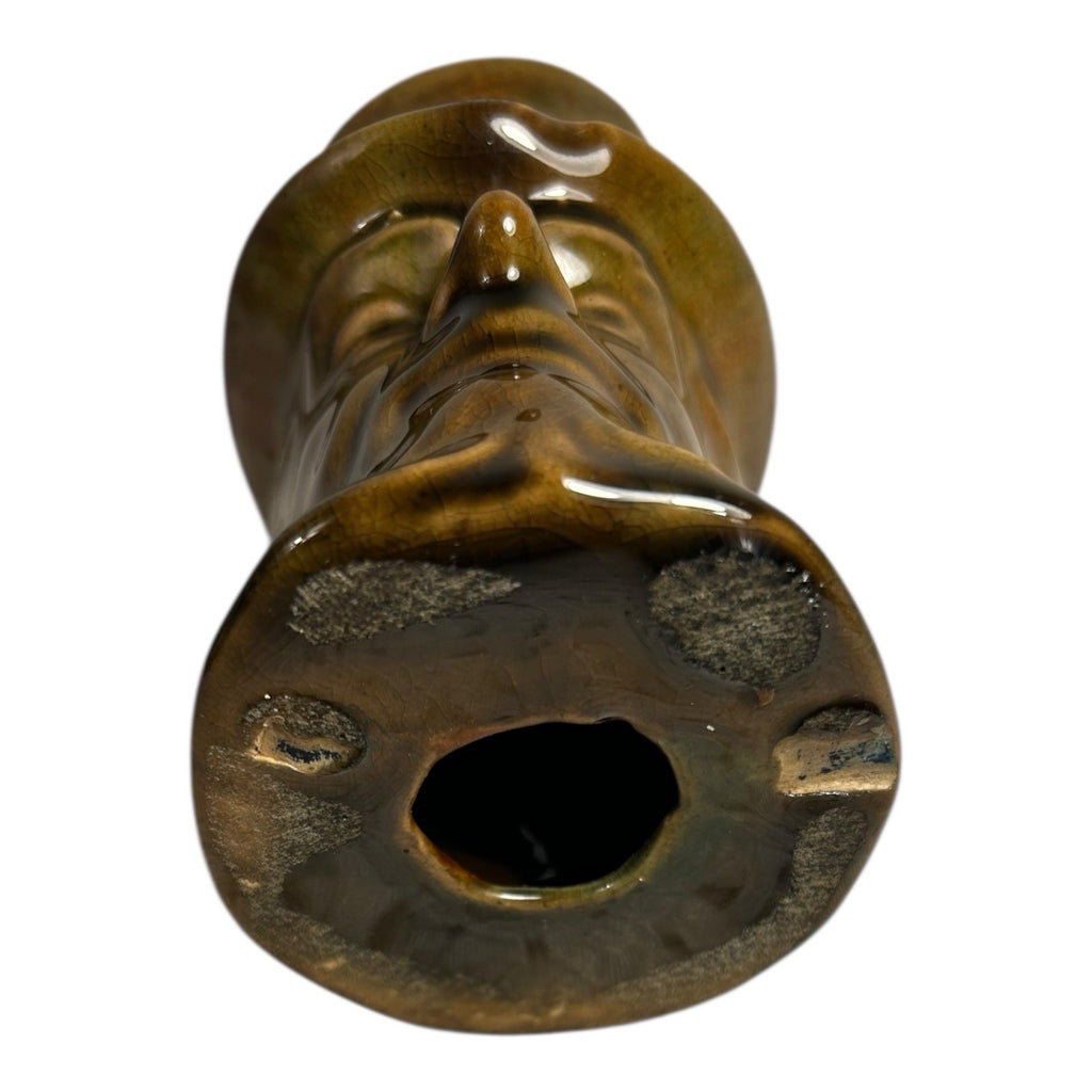 Antique Roseville Pottery Uncle Sam Coin Bank