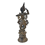 Antique Thai Hindu Bronze Dancing Deity Figurine Statue – Asian Temple Art
