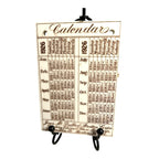 Antique Wedgwood 1926 Calendar Advertising Tile Coolidge Homestead