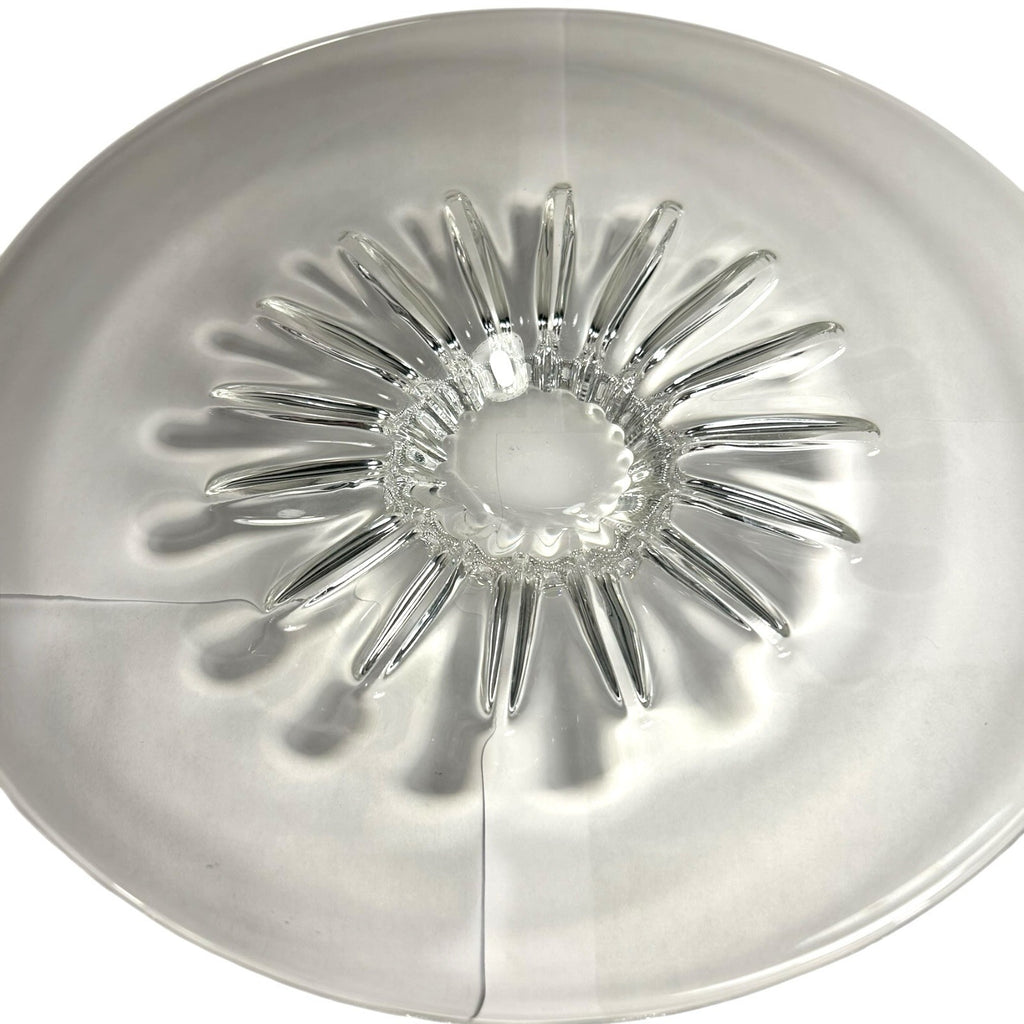Vintage Steuben Sunflower Crystall Bowl - By Eric Hilton - Marked