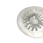 Vintage Steuben Sunflower Crystall Bowl - By Eric Hilton - Marked