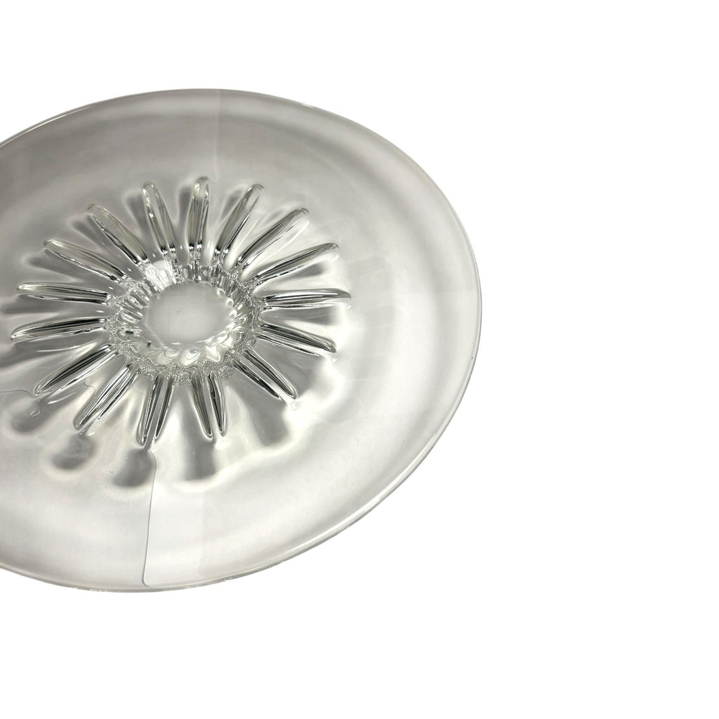 Vintage Steuben Sunflower Crystall Bowl - By Eric Hilton - Marked