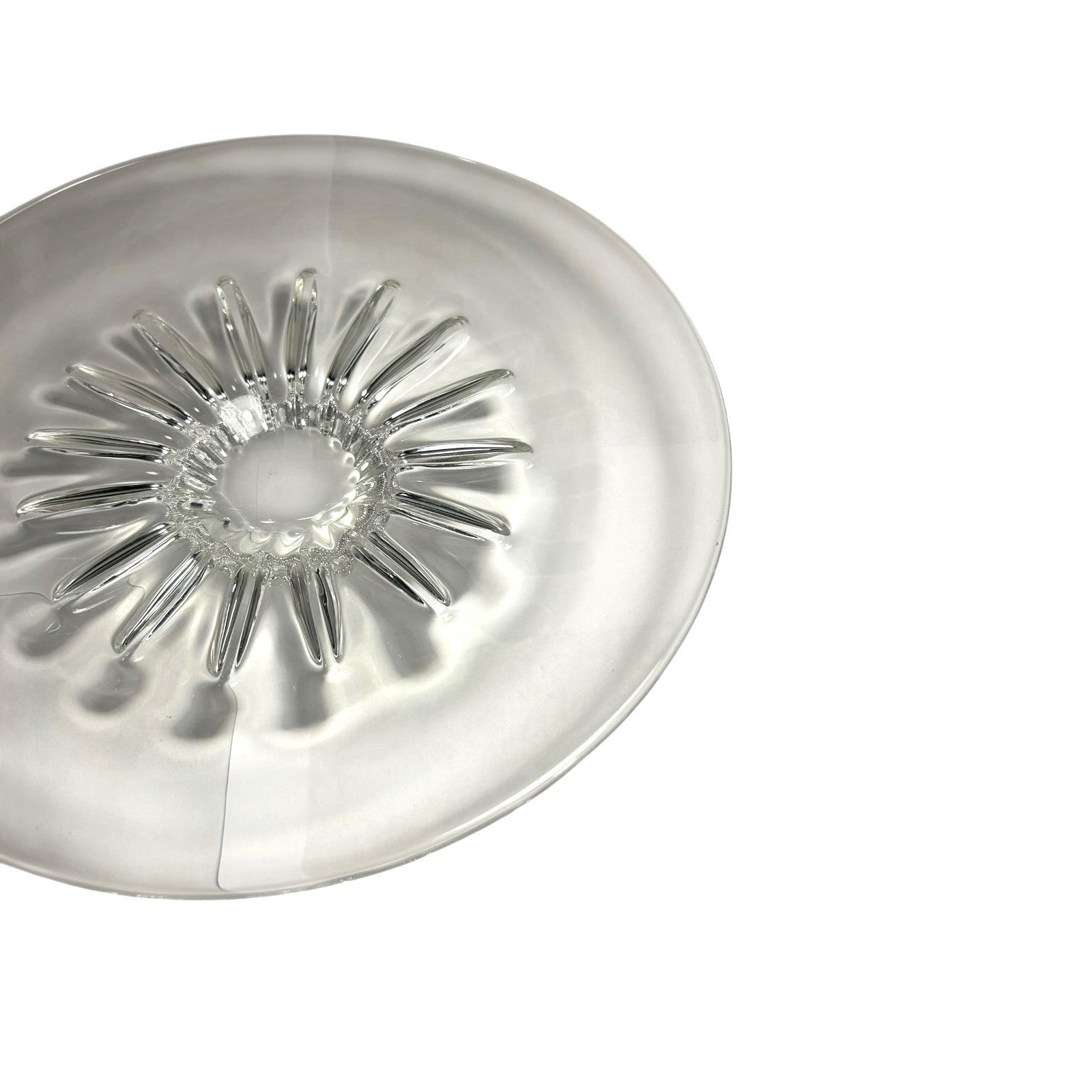 Vintage Steuben Sunflower Crystall Bowl - By Eric Hilton - Marked