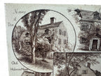 Antique Minton's China Works The Old Holmes House Decorative Ceramic Tile
