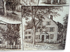 Antique Minton's China Works The Old Holmes House Decorative Ceramic Tile