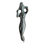 Antique Roman Bronze Statue Aphrodite Goddess Idol Figure Sculpture