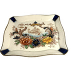 Antique Coronaware Pagoda Pattern Cheese Butter Covered Dish