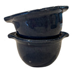 Antique Blue Denby Stoneware Casserole Dish Set (Owned by Martha Stewart)