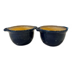 Antique Blue Denby Stoneware Casserole Dish Set (Owned by Martha Stewart)