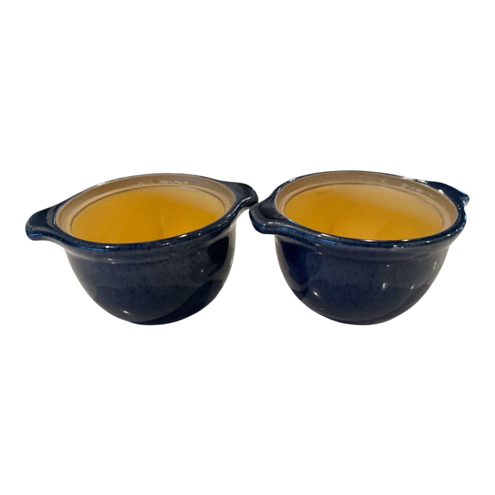 Antique Blue Denby Stoneware Casserole Dish Set (Owned by Martha Stewart)
