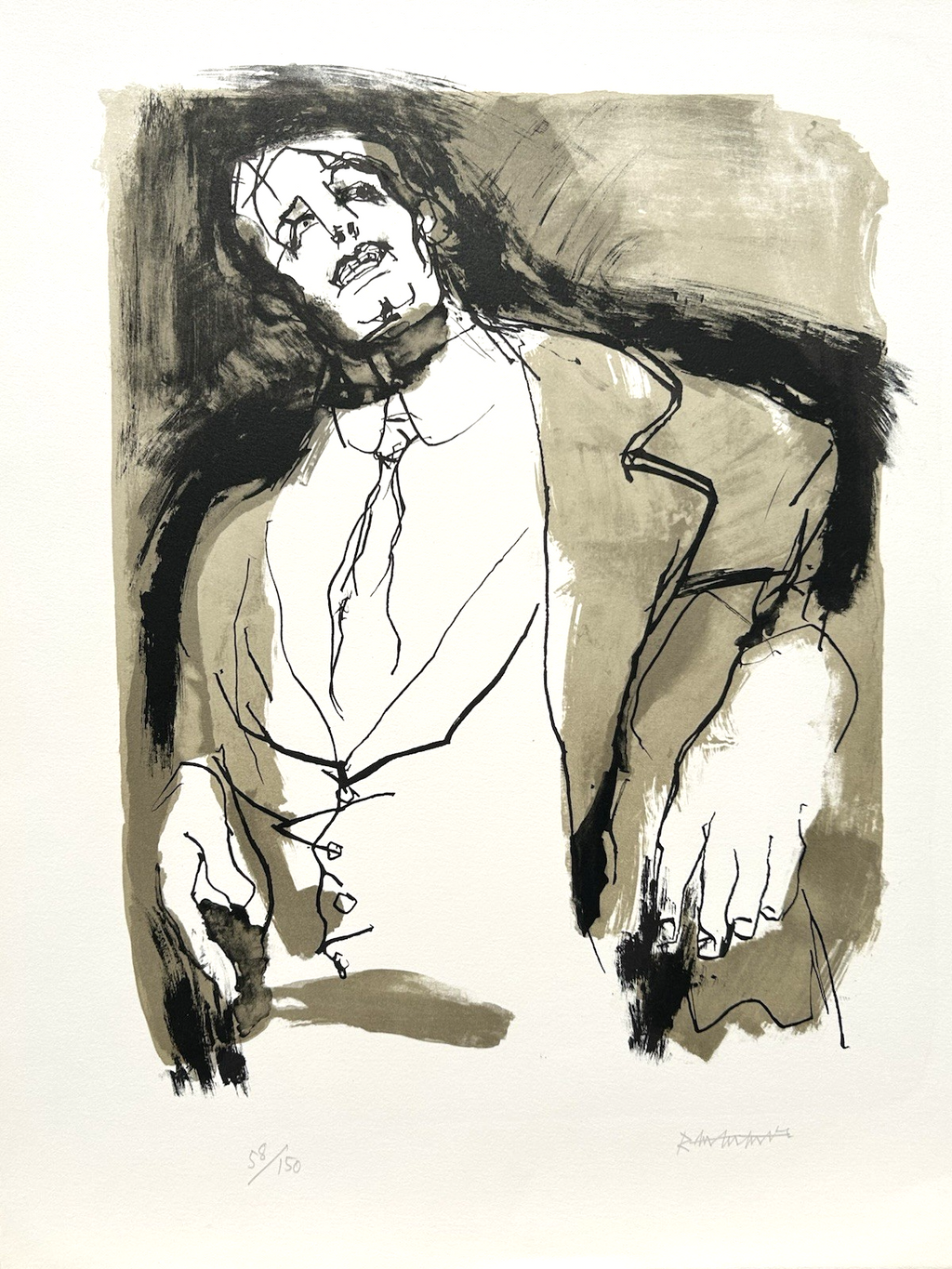Vintage Modernist Expressionist Lithograph Portfolio 20 Prints - Abraham Rattner