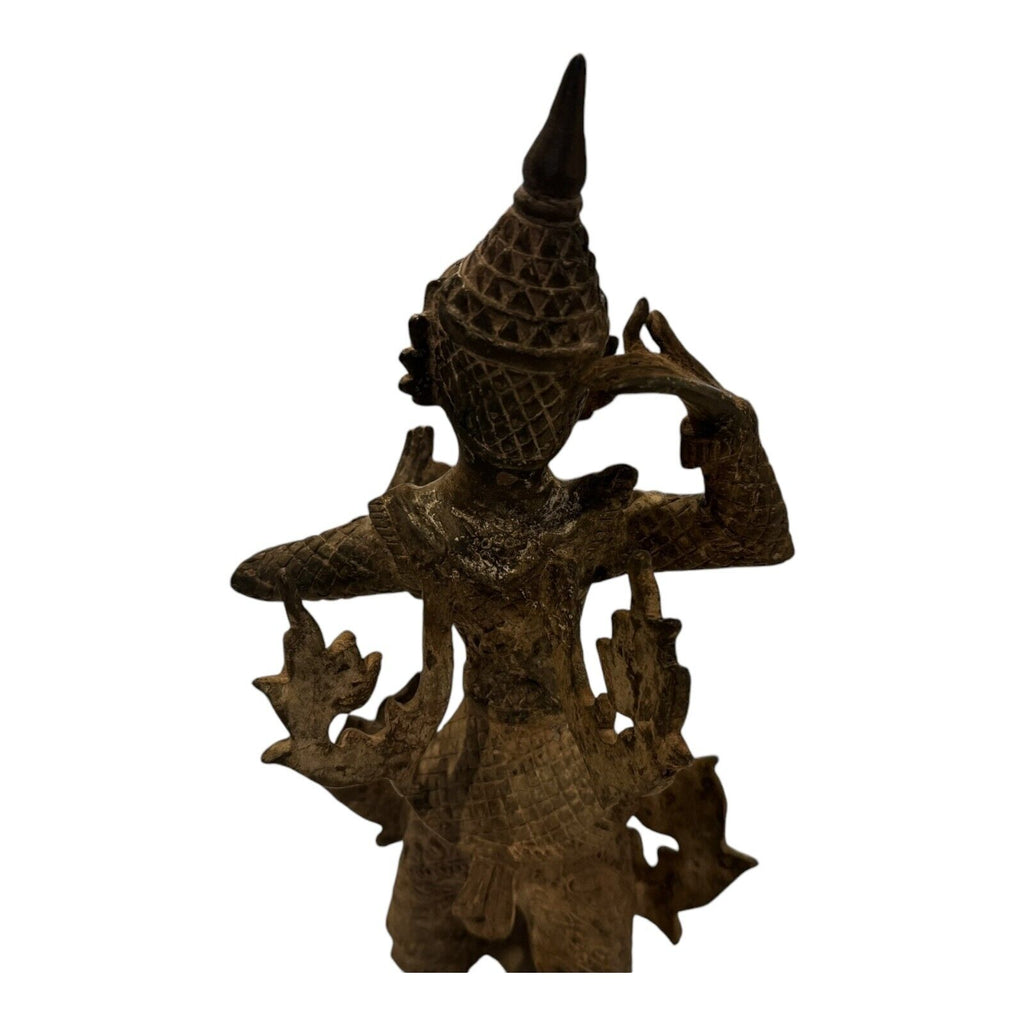 Antique Thai Hindu Bronze Dancing Deity Figurine Statue – Asian Temple Art