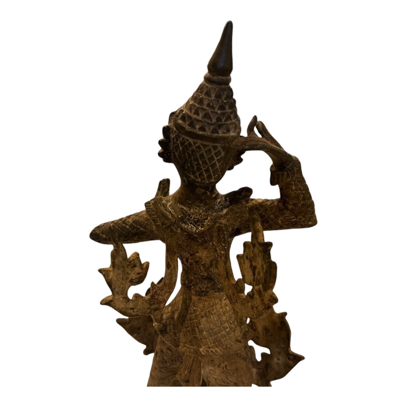 Antique Thai Hindu Bronze Dancing Deity Figurine Statue – Asian Temple Art