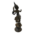 Antique Thai Hindu Bronze Dancing Deity Figurine Statue – Asian Temple Art