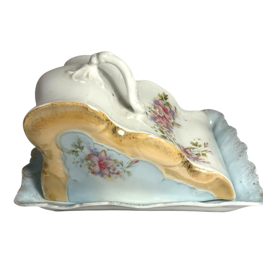 Antique Warwick Cheese Butter Covered Dish
