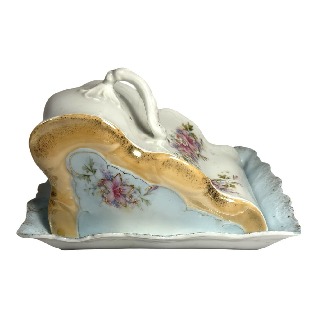 Antique Warwick Cheese Butter Covered Dish