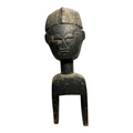 Antique Hand Carved African Baule Tribal Art Heddle Pulley