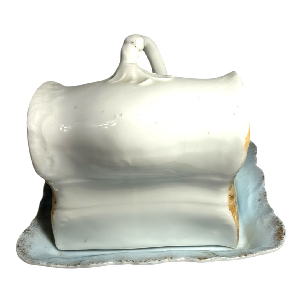 Antique Warwick Cheese Butter Covered Dish