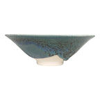Vintage Japanese Makoto Yabe Studio Pottery Metallic Glaze Tea Bowl - Signed