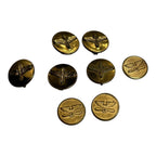 Vintage Lot of 8 WW2 USAAF Buttons and Pins with Wings & Propeller