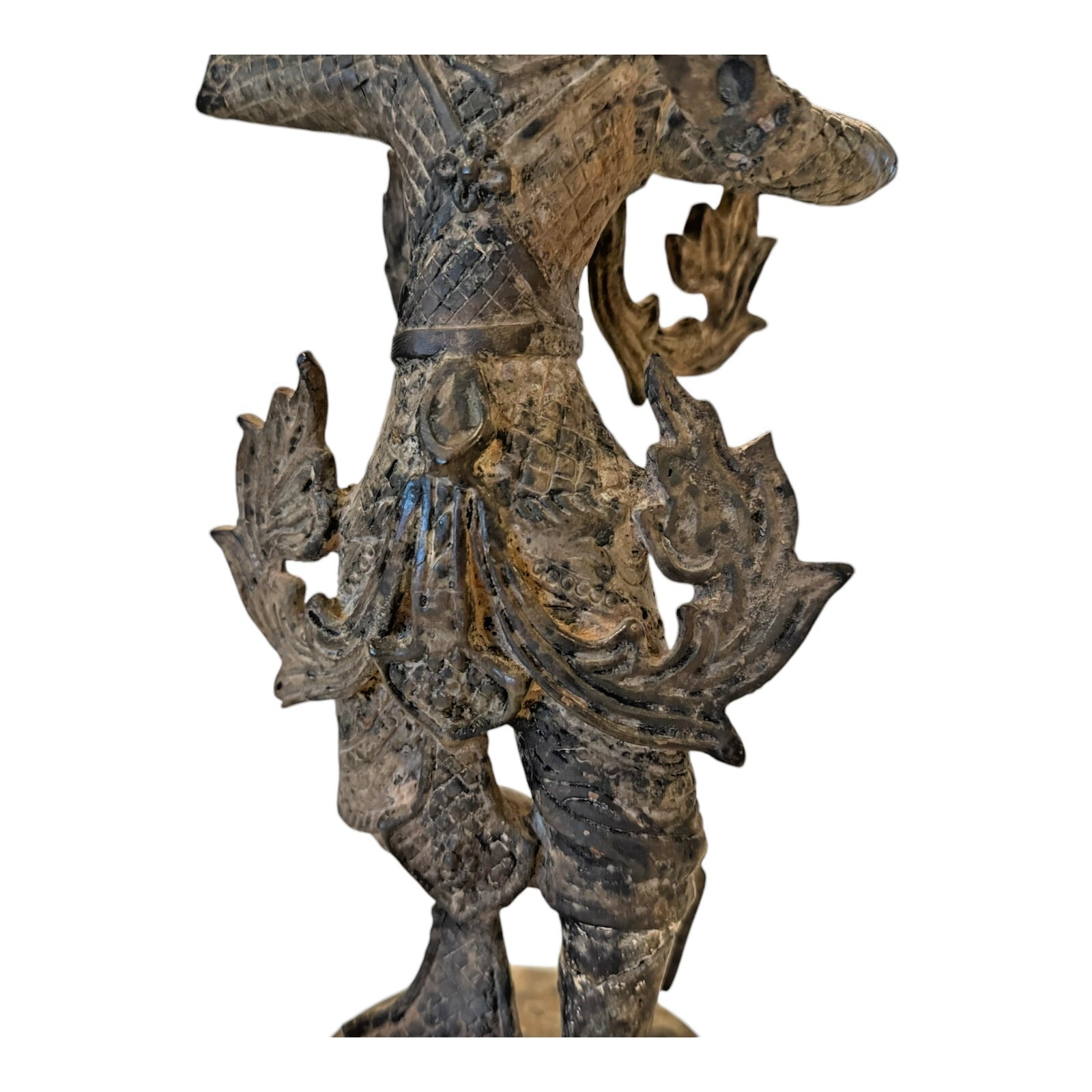 Antique Thai Hindu Bronze Dancing Deity Figurine Statue – Asian Temple Art