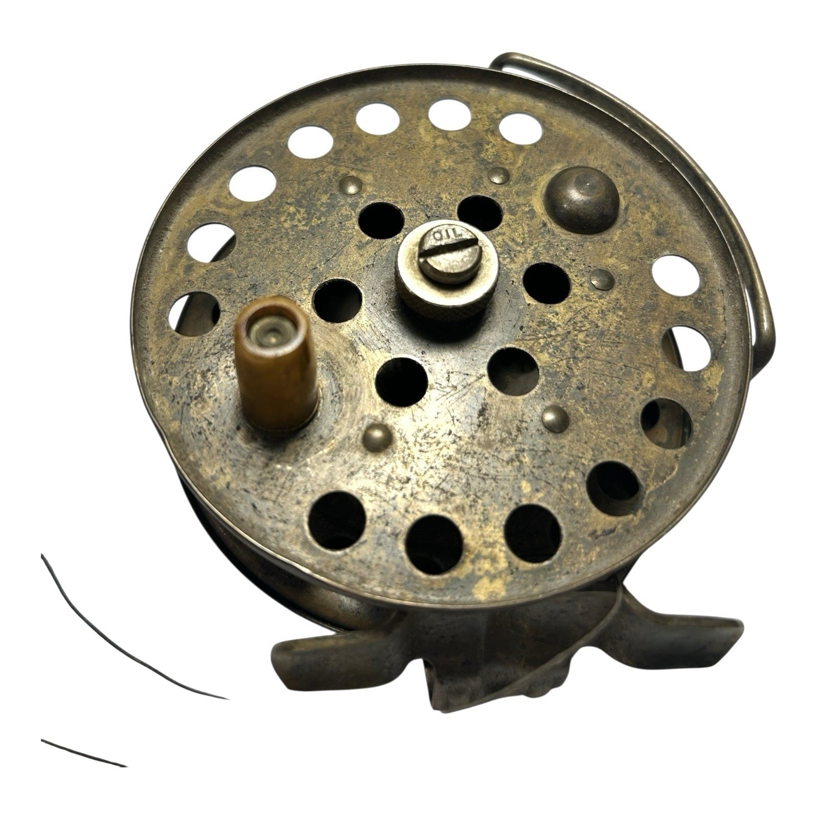 Antique Gibbs Rainbow 3 3/4 inch Fly Fishing Reel Vancouver BC