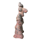 Antique Pre-Columbian Nayarit Standing Female Votive Figure Sculpture
