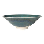 Vintage Japanese Makoto Yabe Studio Pottery Metallic Glaze Tea Bowl - Signed
