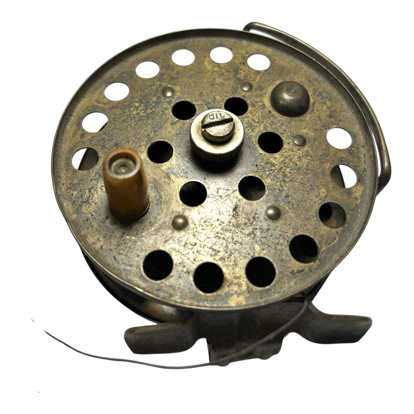 Antique Gibbs Rainbow 3 3/4 inch Fly Fishing Reel Vancouver BC