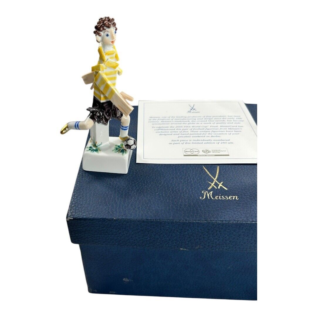 Commemorative Meissen Peter Strang Soccer Figurines – Berlin 2006 World Cup