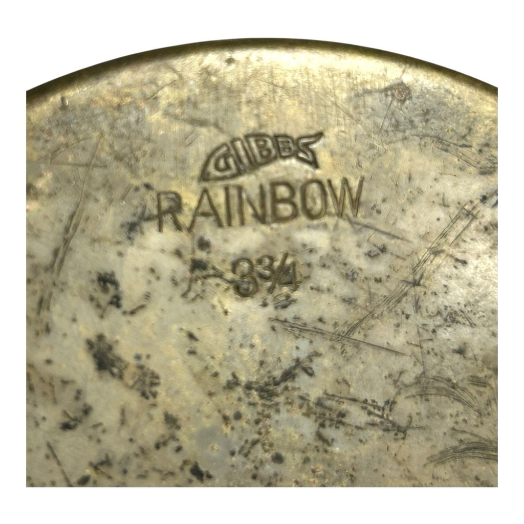 Antique Gibbs Rainbow 3 3/4 inch Fly Fishing Reel Vancouver BC