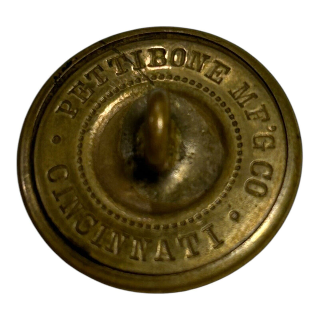 Antique Authentic Louisiana Militia Coat Confederate Post Civil War Button