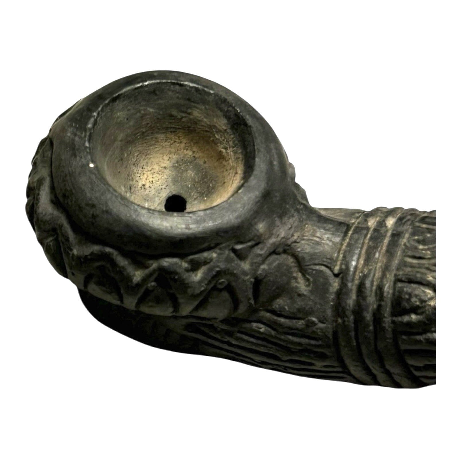 Antique Chinese Clay Pipe