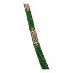 Antique Native American Ceremonial Beaded Sash Necklace