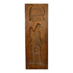 Antique Springerle Speculaas Double Side Ginger Bread Folk Art Cookie Stamp Mold