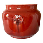 Antique Moorcroft Red Flamminian Ware Decorative Bowl