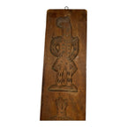 Antique Springerle Speculaas Double Side Ginger Bread Folk Art Cookie Stamp Mold