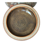 Vintage Plum Tree Pottery Covered Serving Bowl Tureen (Signed, John Glick)
