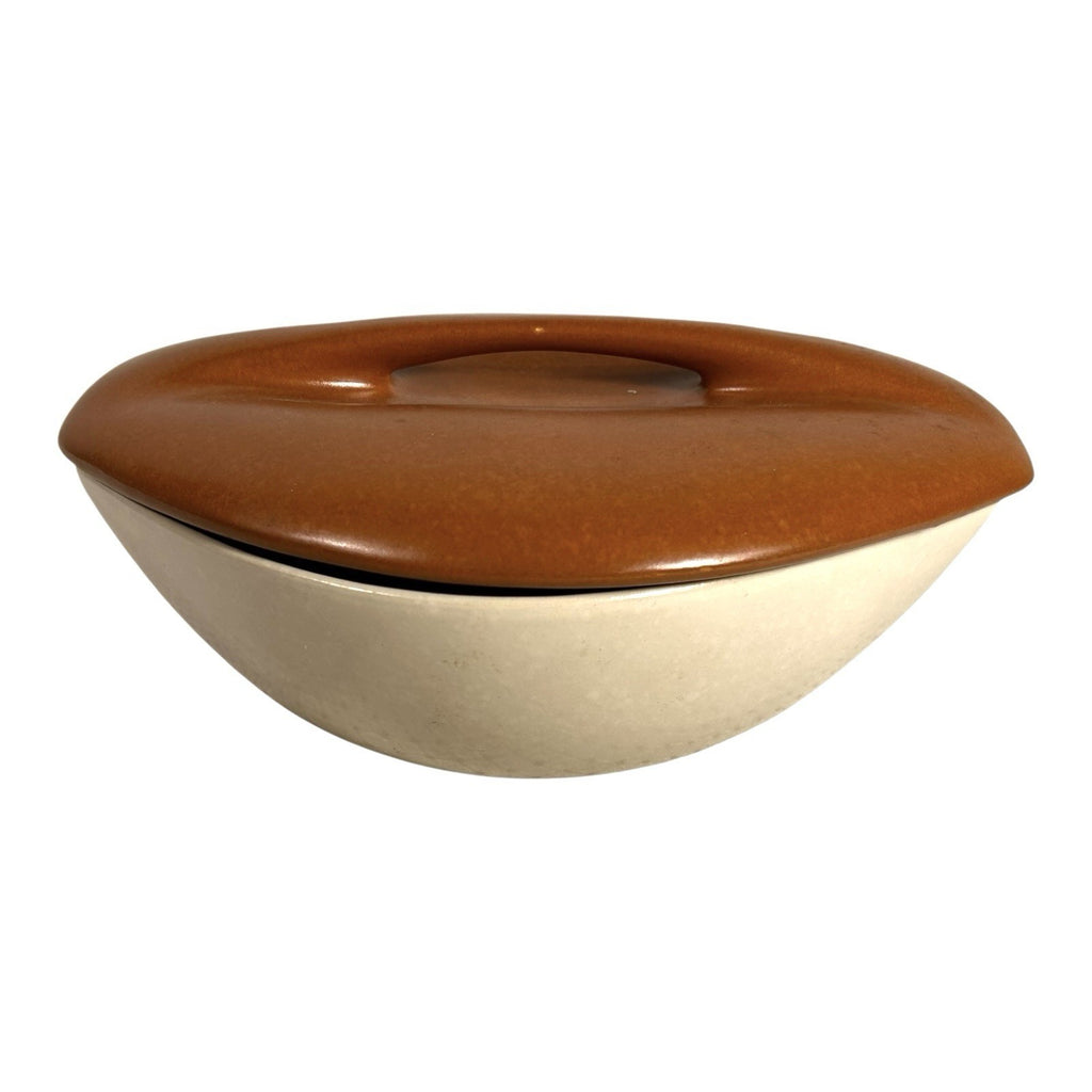 Vintage Roseville Pottery Raymor Covered Casserole Serving Dish - by Ben Siebel