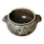 Vintage Plum Tree Pottery Covered Serving Bowl Tureen (Signed, John Glick)