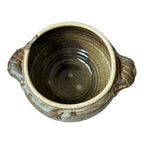 Vintage Plum Tree Pottery Covered Serving Bowl Tureen (Signed, John Glick)