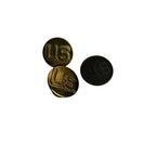 Vintage Authentic Set of 5 WW2 US Collar Pins