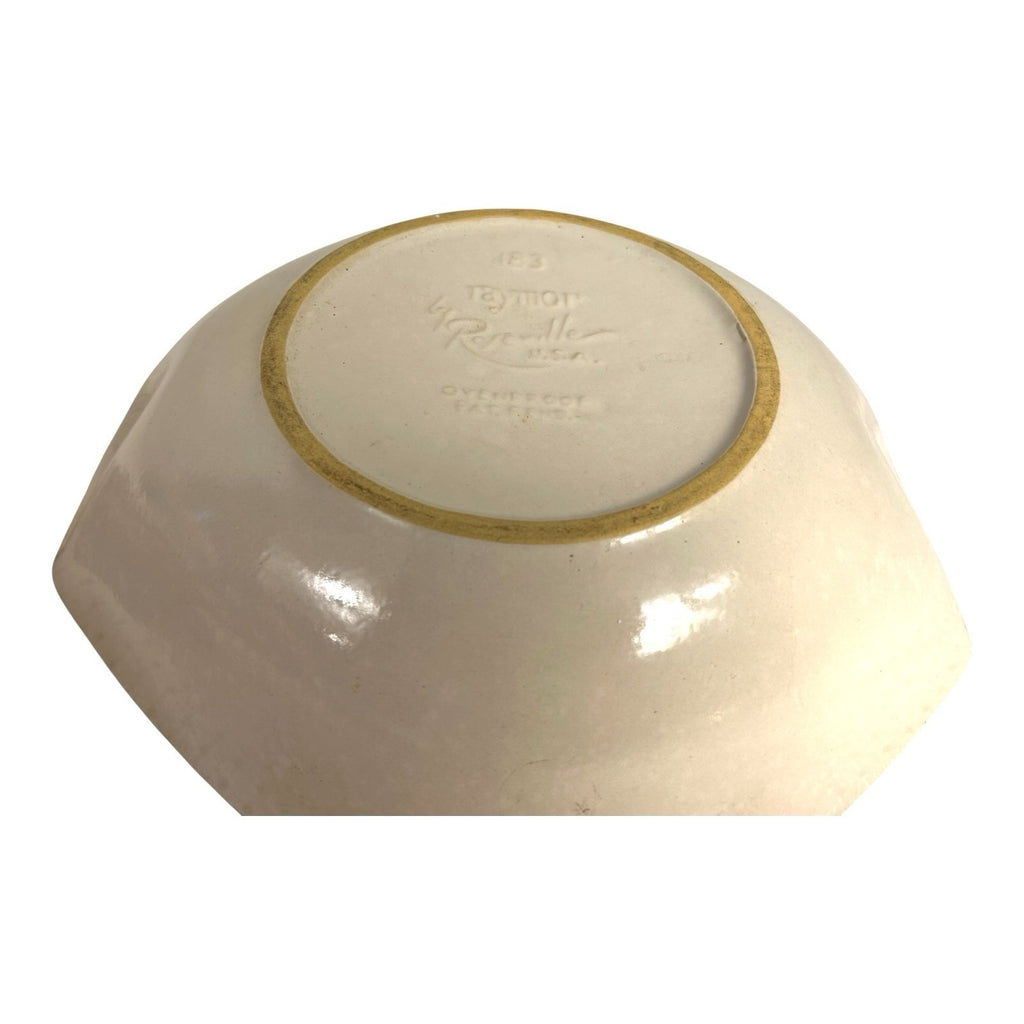 Vintage Roseville Pottery Raymor Covered Casserole Serving Dish - by Ben Siebel