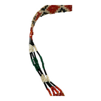 Antique Native American Cermonial Beaded Sash Necklace