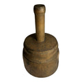 Antique Wooden Hand Carved Bell Shaped Butter Mold