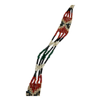 Antique Native American Cermonial Beaded Sash Necklace