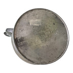 Antique Primitive Pewter Coffee Pot with Lid - Farmhouse Decor