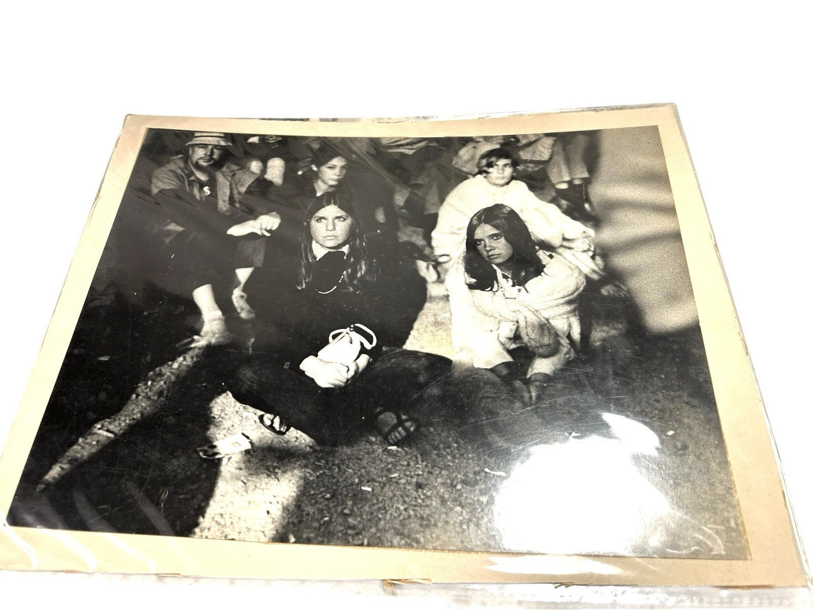 Vintage Lot of 3 Hippie Music Festival Photgraphs Owned by Mike Wolfe American