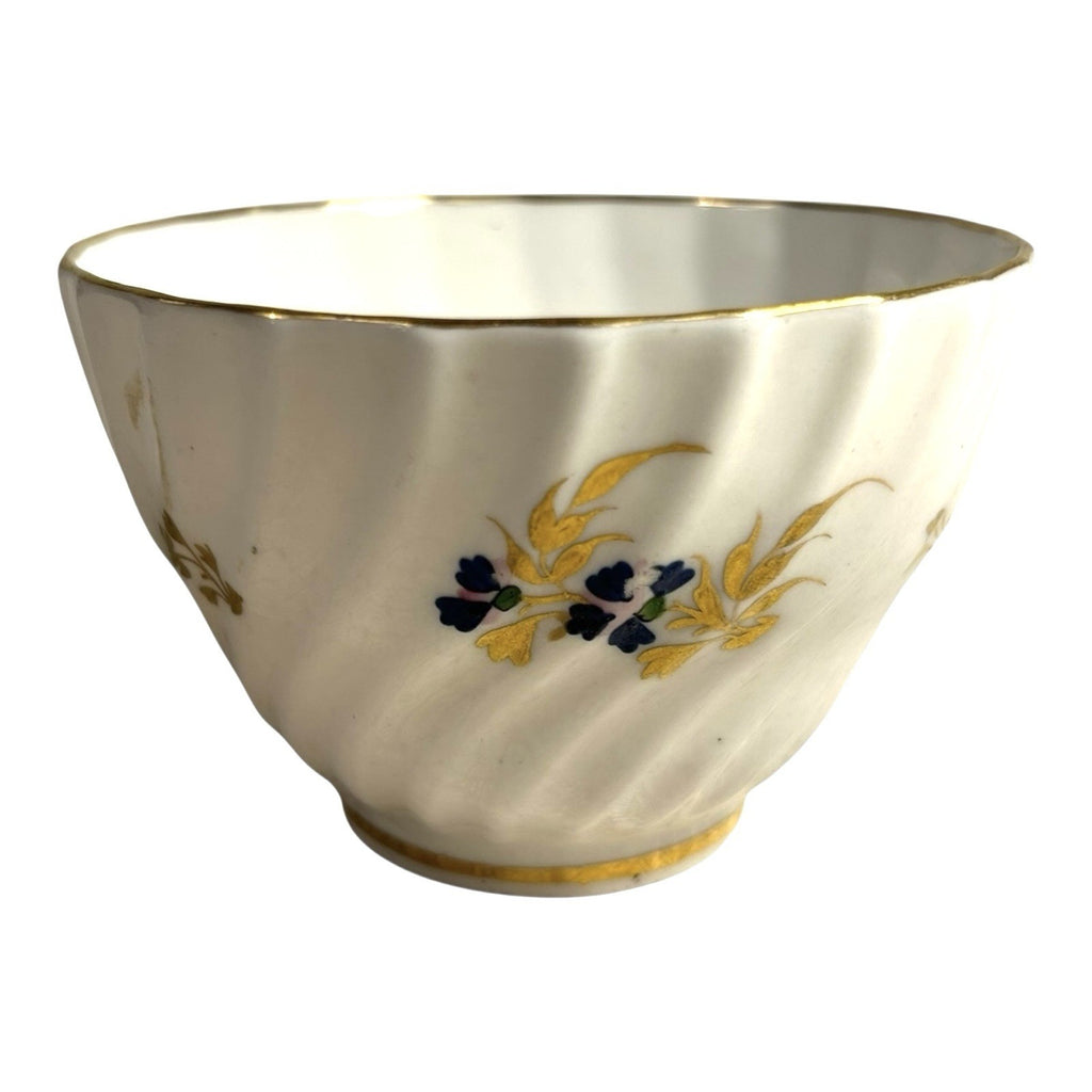 Antique Handleless Caughley China Tea Cup
